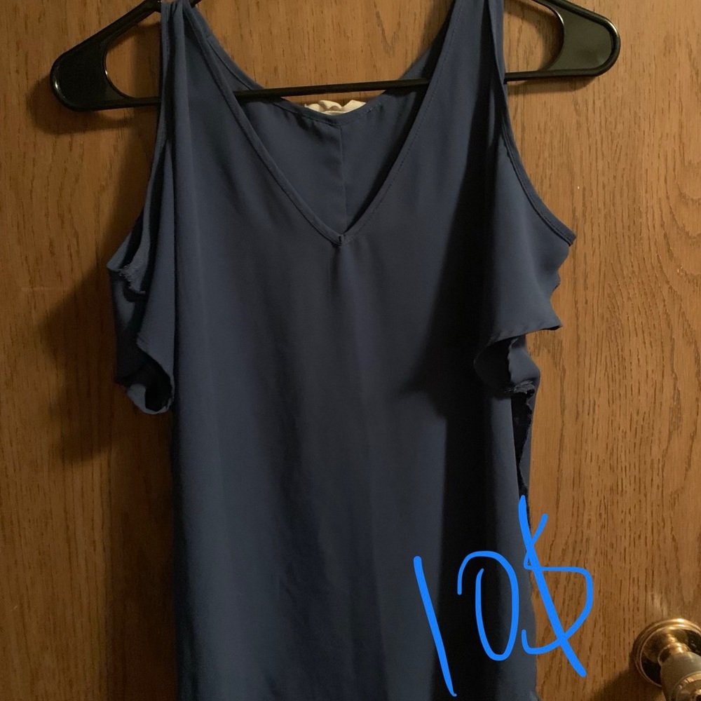 Navy Blouse